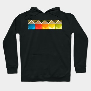 Beach Huts, Scarborough Hoodie